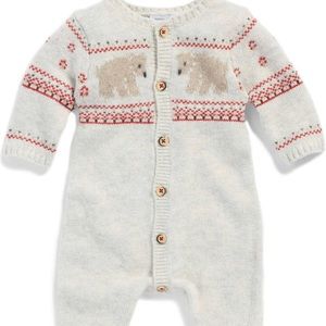 Jacquard Knit Romper
PETIT BATEAU